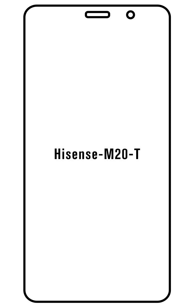 Film hydrogel Hisense M20-T - Film écran anti-casse Hydrogel