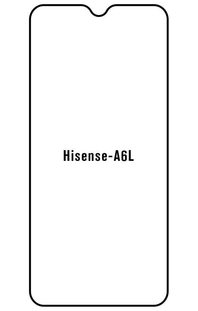 Film hydrogel Hisense A6L-1 - Film écran anti-casse Hydrogel
