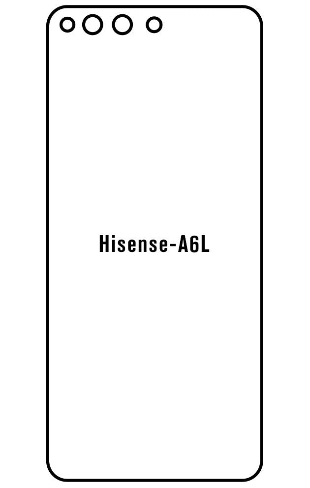 Film hydrogel Hisense A6L-2 - Film écran anti-casse Hydrogel
