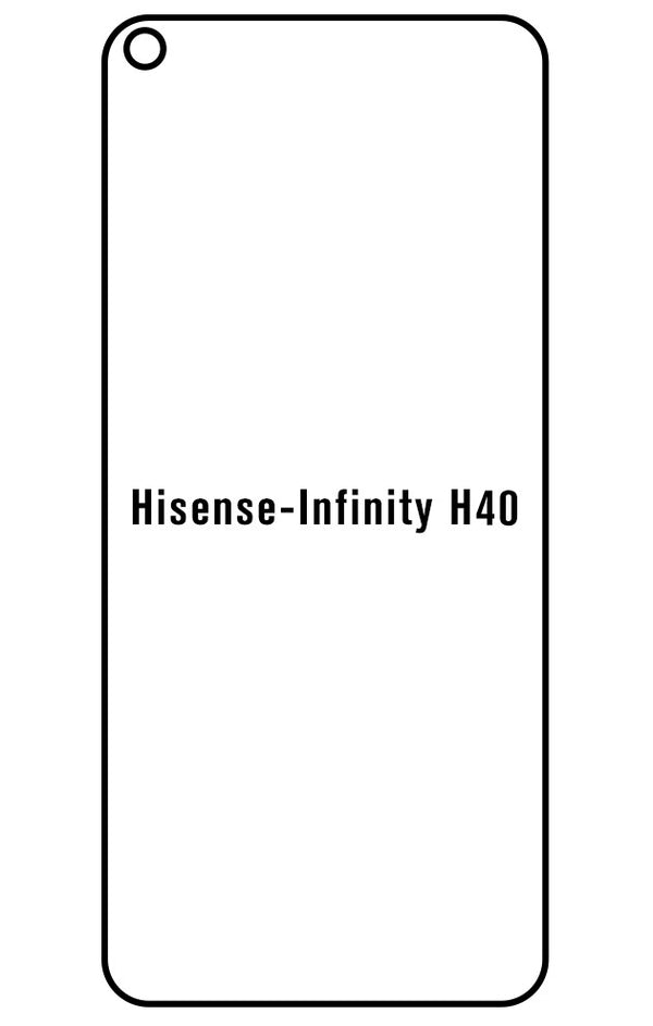 Film hydrogel Hisense INFINITY H40 - Film écran anti-casse Hydrogel