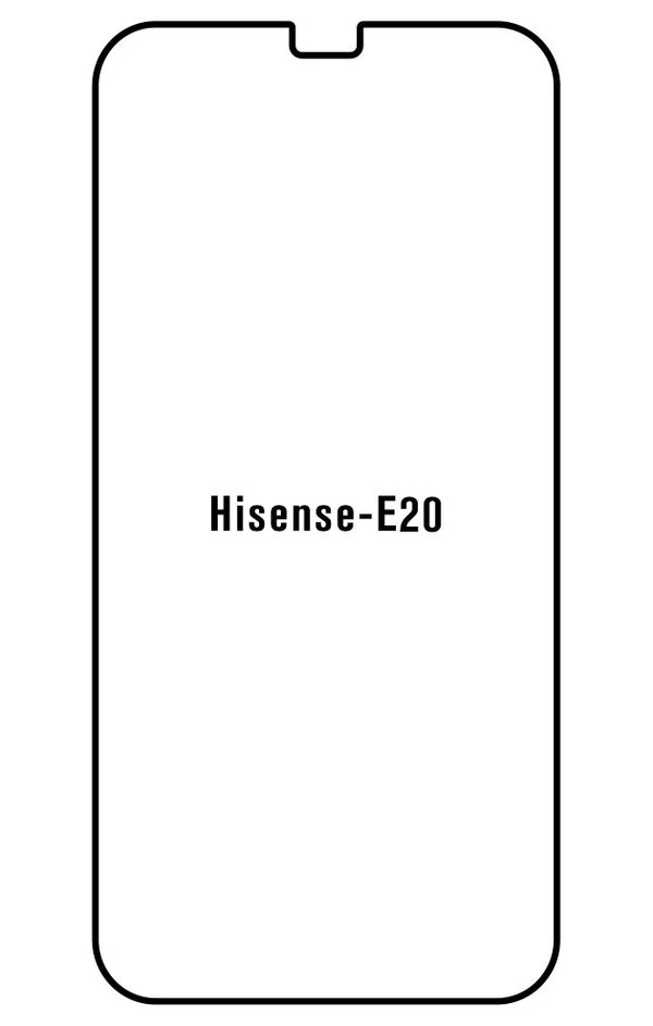 Film hydrogel Hisense E20 - Film écran anti-casse Hydrogel