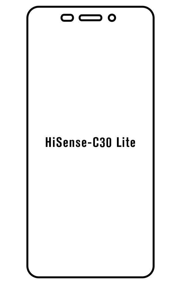 Film hydrogel Hisense C30 Lite - Film écran anti-casse Hydrogel