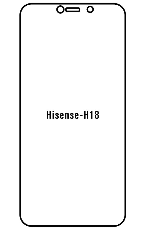 Film hydrogel Hisense H18 - Film écran anti-casse Hydrogel