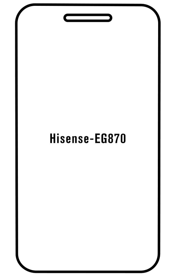Film hydrogel Hisense EG870 - Film écran anti-casse Hydrogel