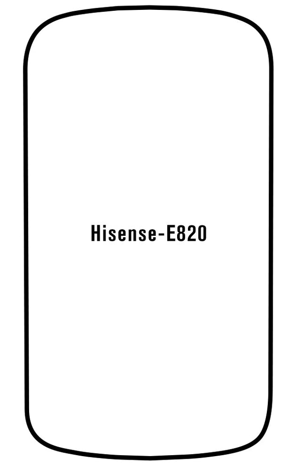Film hydrogel Hisense E820 - Film écran anti-casse Hydrogel