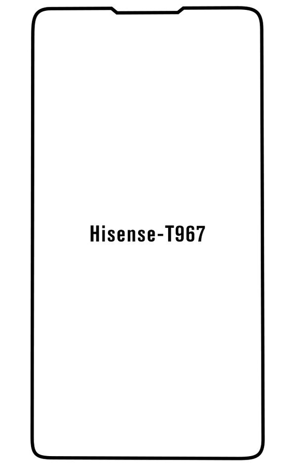 Film hydrogel Hisense T967 - Film écran anti-casse Hydrogel