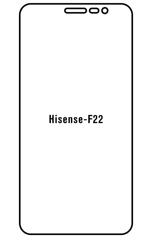 Film hydrogel Hisense F22 - Film écran anti-casse Hydrogel