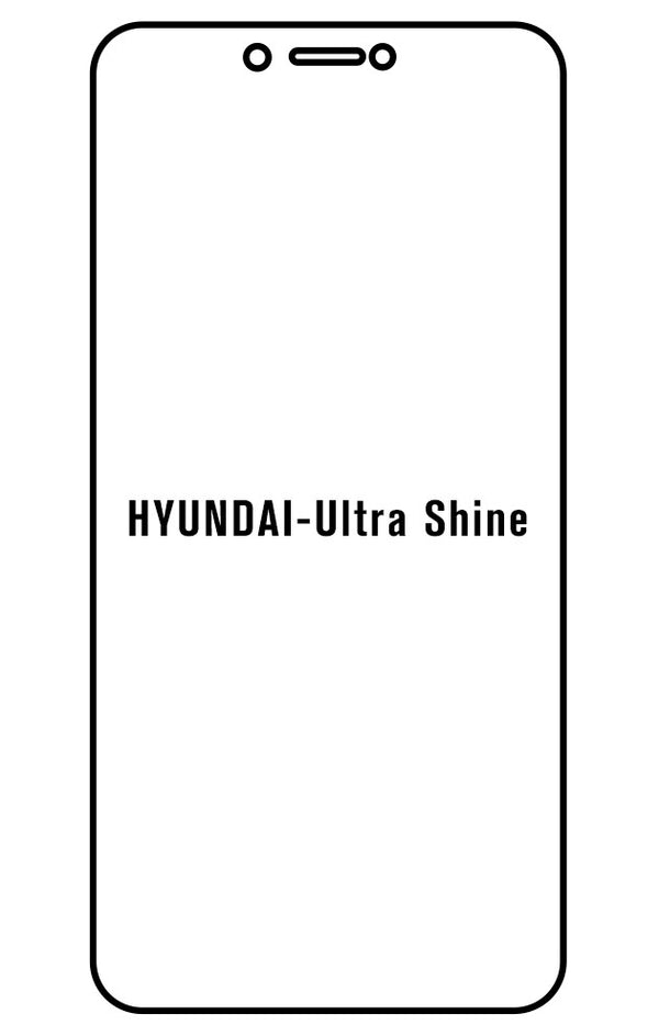 Film hydrogel Hyundai Ultra Shine - Film écran anti-casse Hydrogel