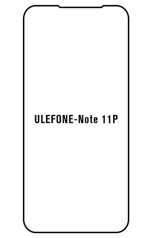 Film hydrogel Ulefone Note 11P - Film écran anti-casse Hydrogel