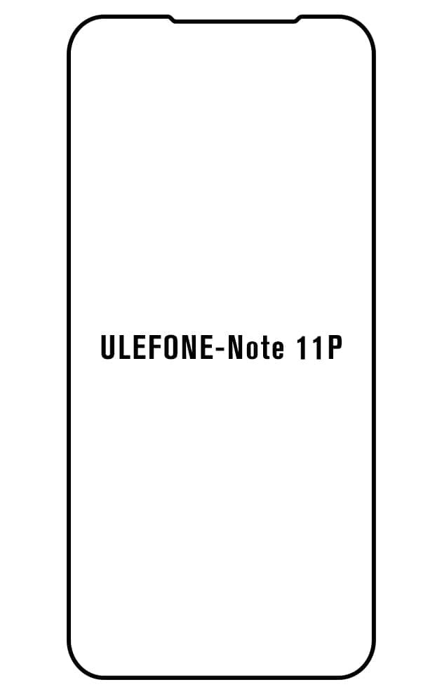 Film hydrogel Ulefone Note 11P - Film écran anti-casse Hydrogel