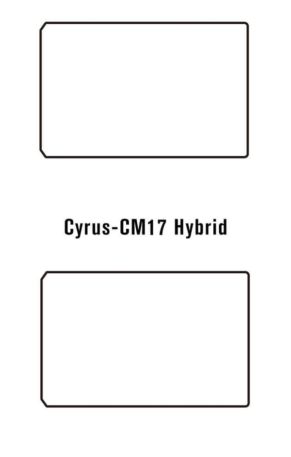 Film hydrogel Cyrus CM17 Hybrid - Film écran anti-casse Hydrogel