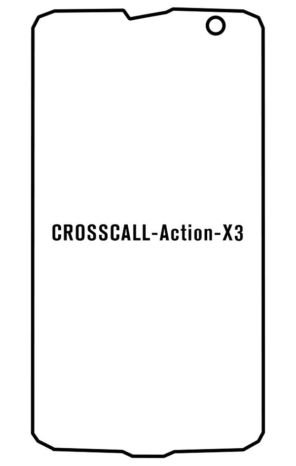 Film hydrogel Crosscall Action-X3 - Film écran anti-casse Hydrogel