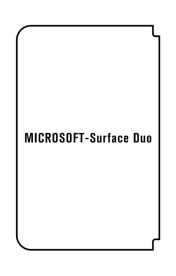 Film hydrogel Microsoft Surface Duo - Film écran anti-casse Hydrogel