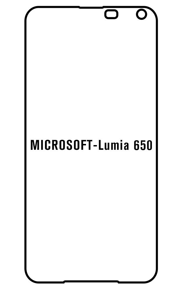 Film hydrogel Microsoft Lumia 650 - Film écran anti-casse Hydrogel