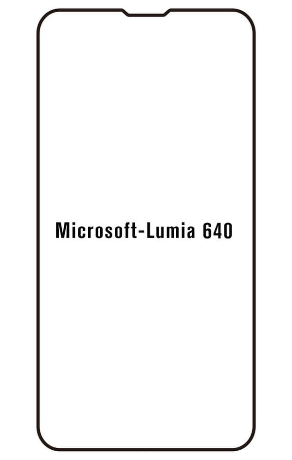 Film hydrogel Microsoft Lumia 640 - Film écran anti-casse Hydrogel