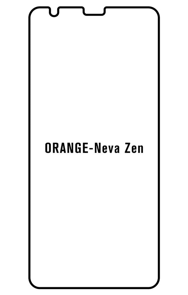 Film hydrogel Orange Neva Zen - Film écran anti-casse Hydrogel