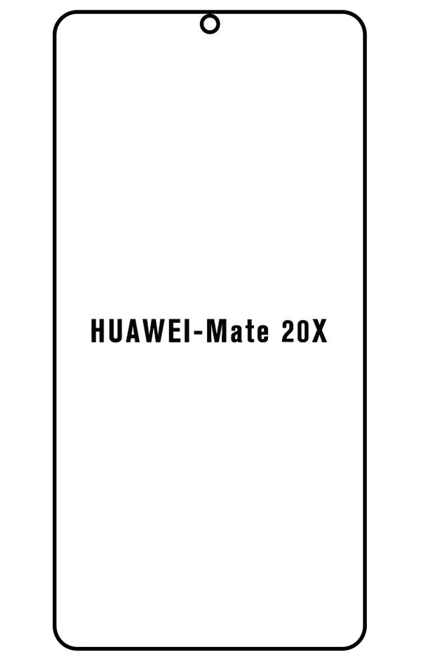 Film hydrogel Huawei Mate20 X - Film écran anti-casse Hydrogel