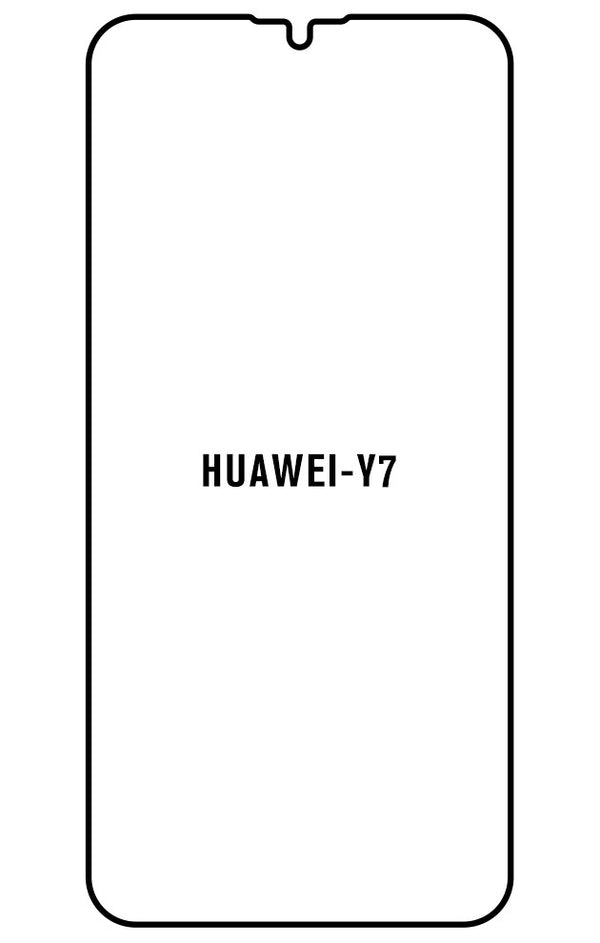 Film hydrogel Huawei Y7 2019 - Film écran anti-casse Hydrogel