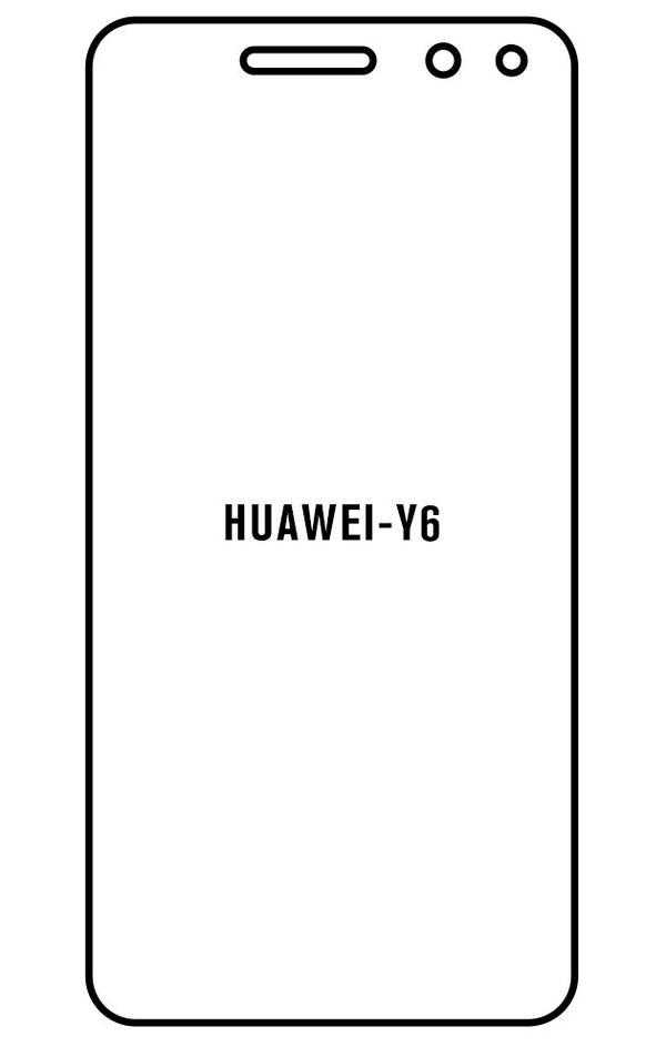 Film hydrogel Huawei Y6 2017 - Film écran anti-casse Hydrogel