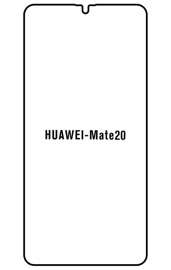 Film hydrogel Huawei Mate20 - Film écran anti-casse Hydrogel