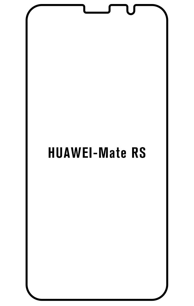 Film hydrogel Huawei Mate RS - Film écran anti-casse Hydrogel