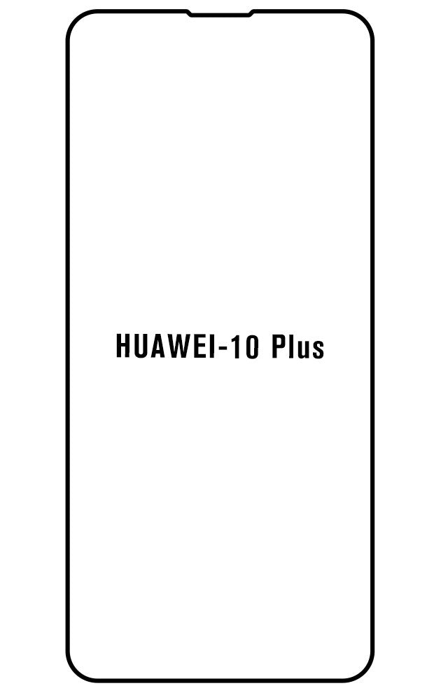 Film hydrogel Huawei Enjoy 10 Plus - Film écran anti-casse Hydrogel