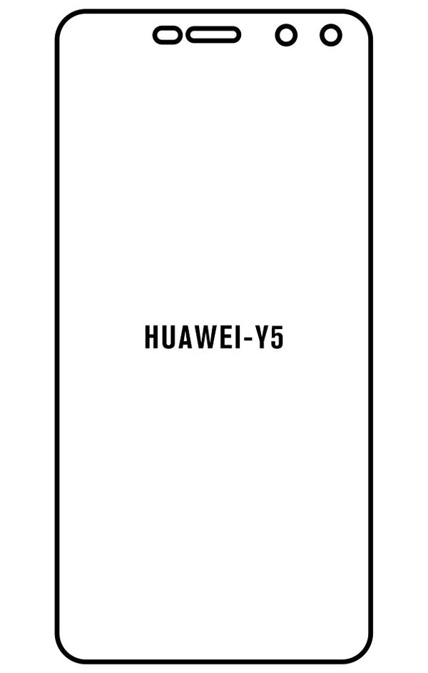 Film hydrogel Huawei Y5 2017 - Film écran anti-casse Hydrogel