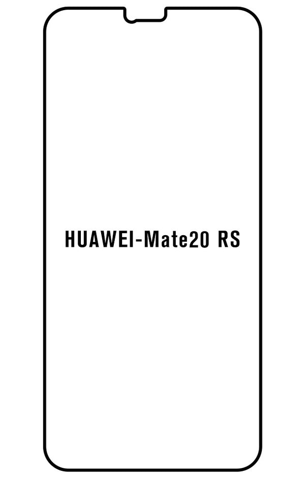 Film hydrogel Huawei Mate20 RS - Film écran anti-casse Hydrogel