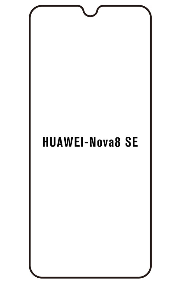 Film hydrogel Huawei Nova8 SE - Film écran anti-casse Hydrogel