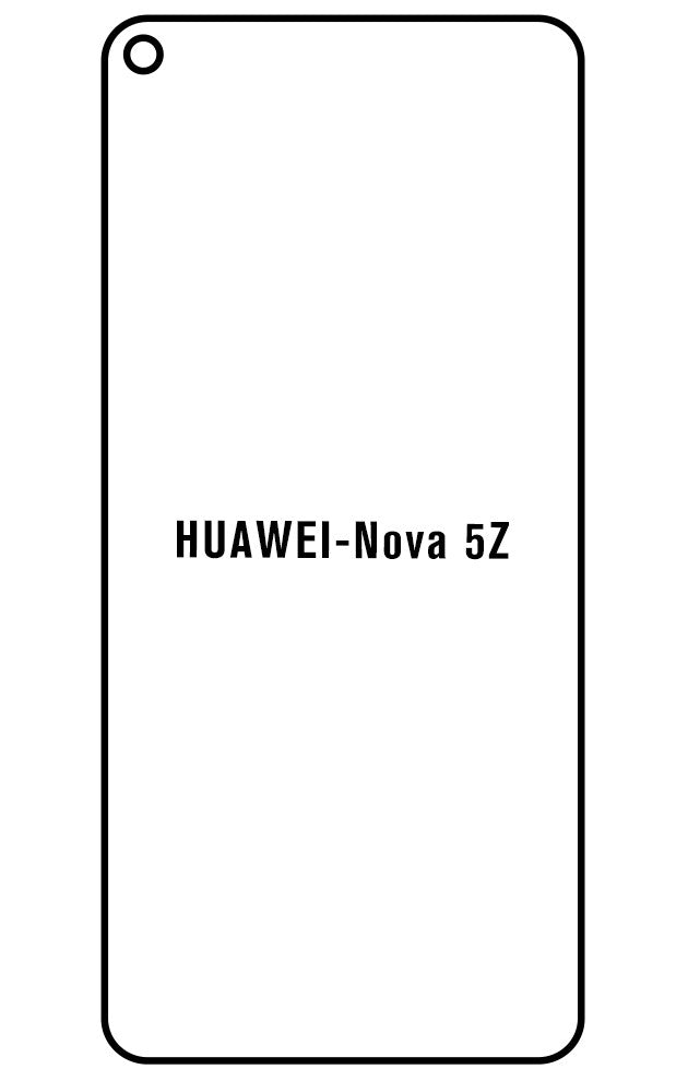 Film hydrogel Huawei Nova 5Z - Film écran anti-casse Hydrogel
