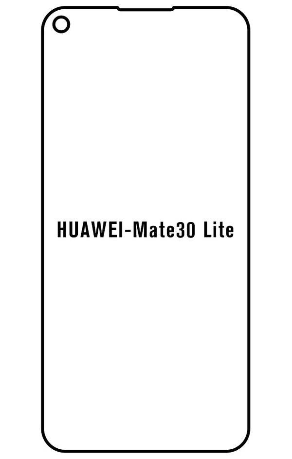 Film hydrogel Huawei Mate30 Lite - Film écran anti-casse Hydrogel