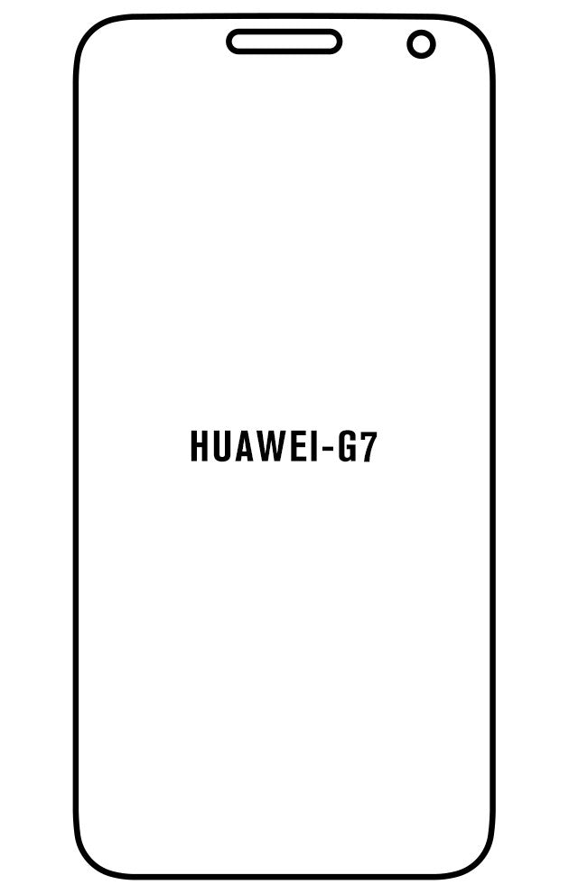 Film hydrogel Huawei G7 - Film écran anti-casse Hydrogel