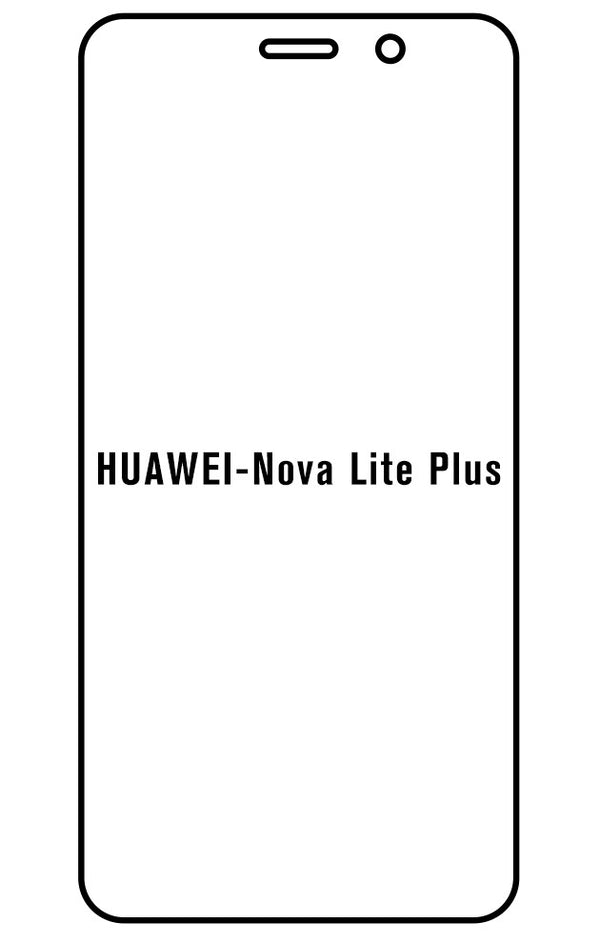 Film hydrogel Huawei Nova Lite Plus - Film écran anti-casse Hydrogel