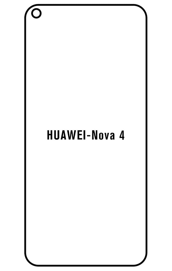 Film hydrogel Huawei Nova4 - Film écran anti-casse Hydrogel