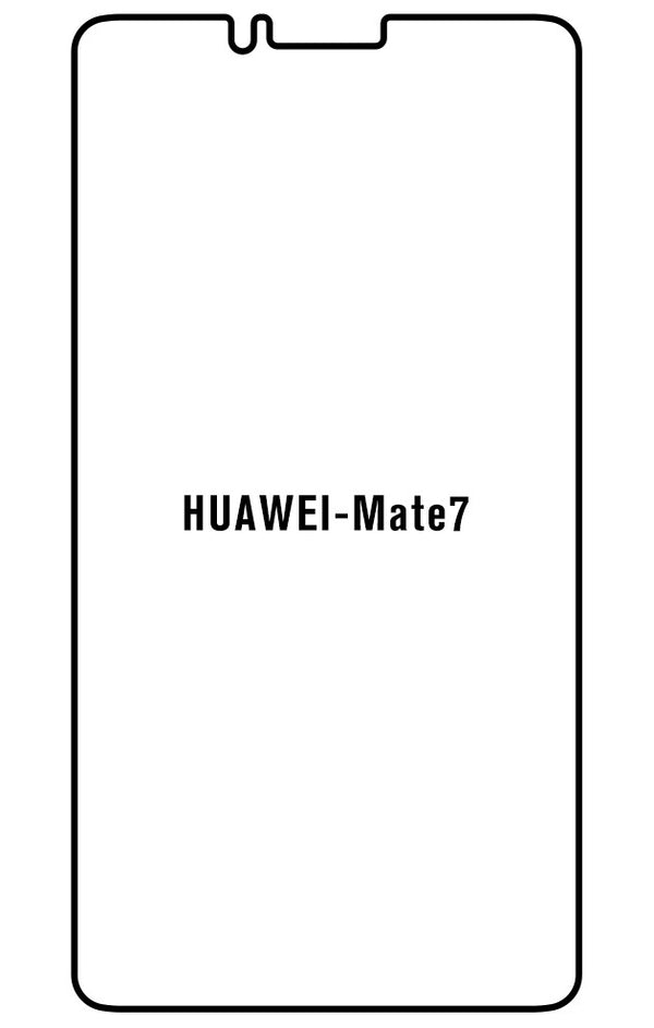 Film hydrogel Huawei Mate7 - Film écran anti-casse Hydrogel