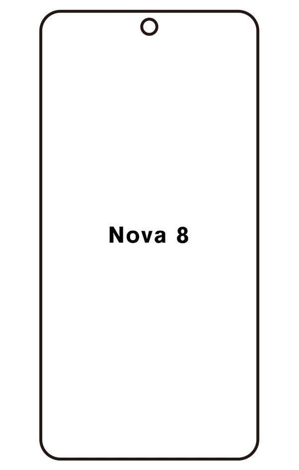 Film hydrogel Huawei Nova8 - Film écran anti-casse Hydrogel