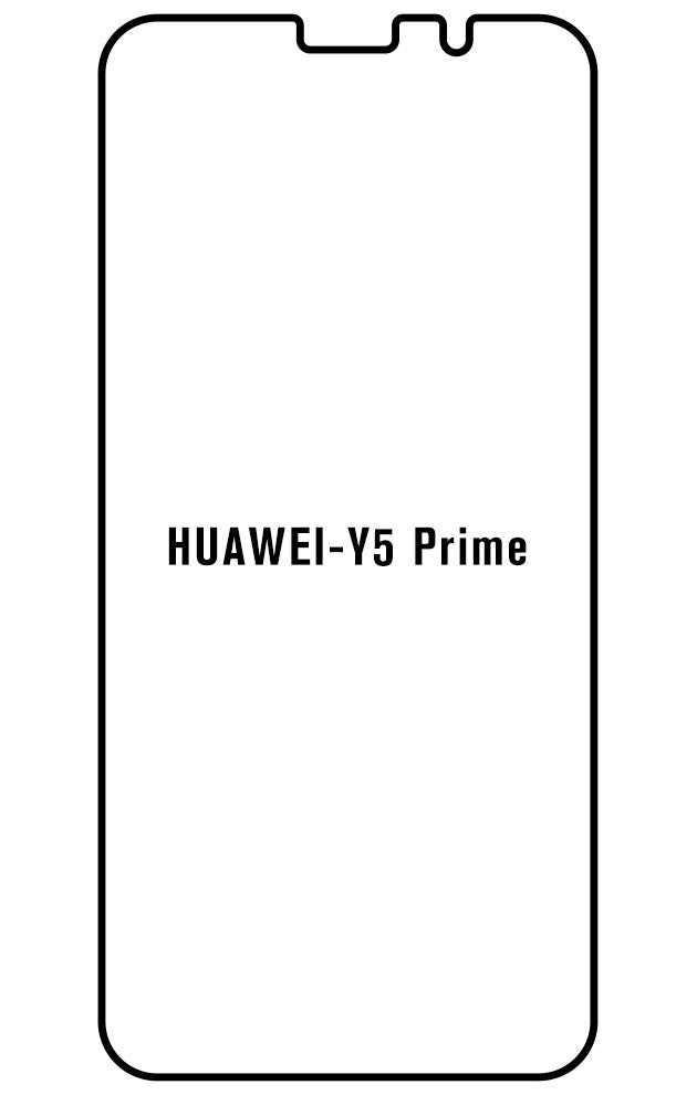 Film hydrogel Huawei Y5 Prime 2018 - Film écran anti-casse Hydrogel