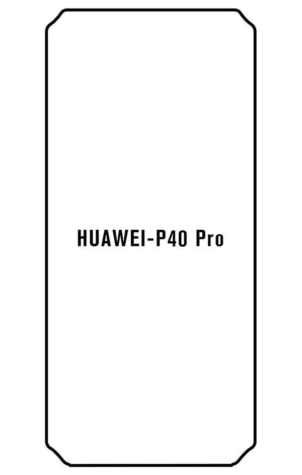 Film hydrogel Huawei P40 Pro - Film écran anti-casse Hydrogel