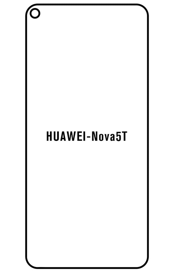 Film hydrogel Huawei Nova5T - Film écran anti-casse Hydrogel