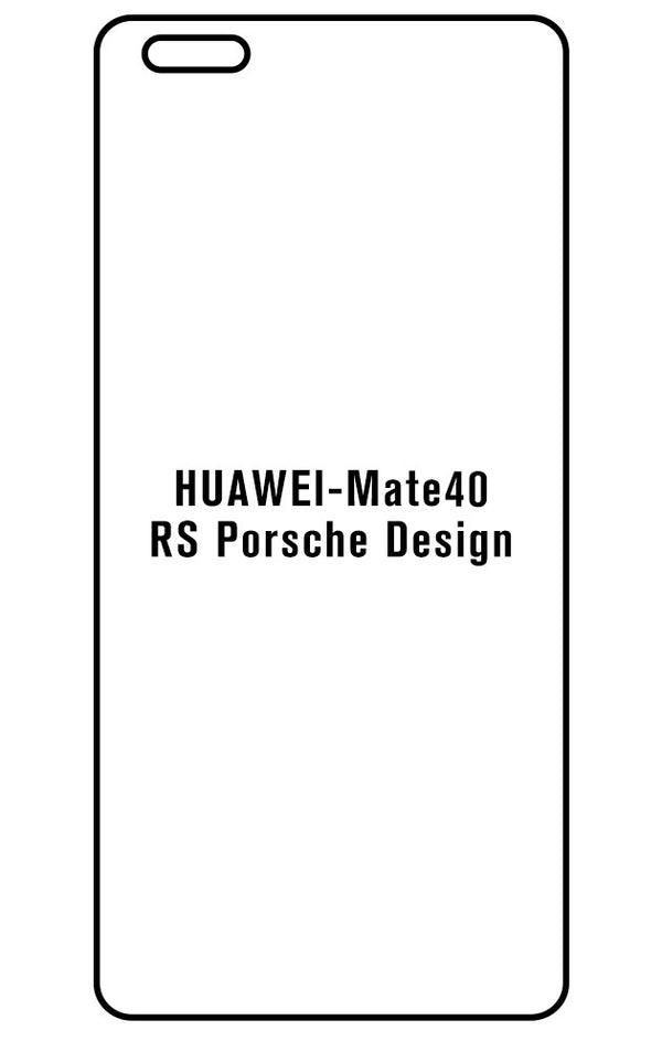 Film hydrogel Huawei Mate40 RS - Film écran anti-casse Hydrogel