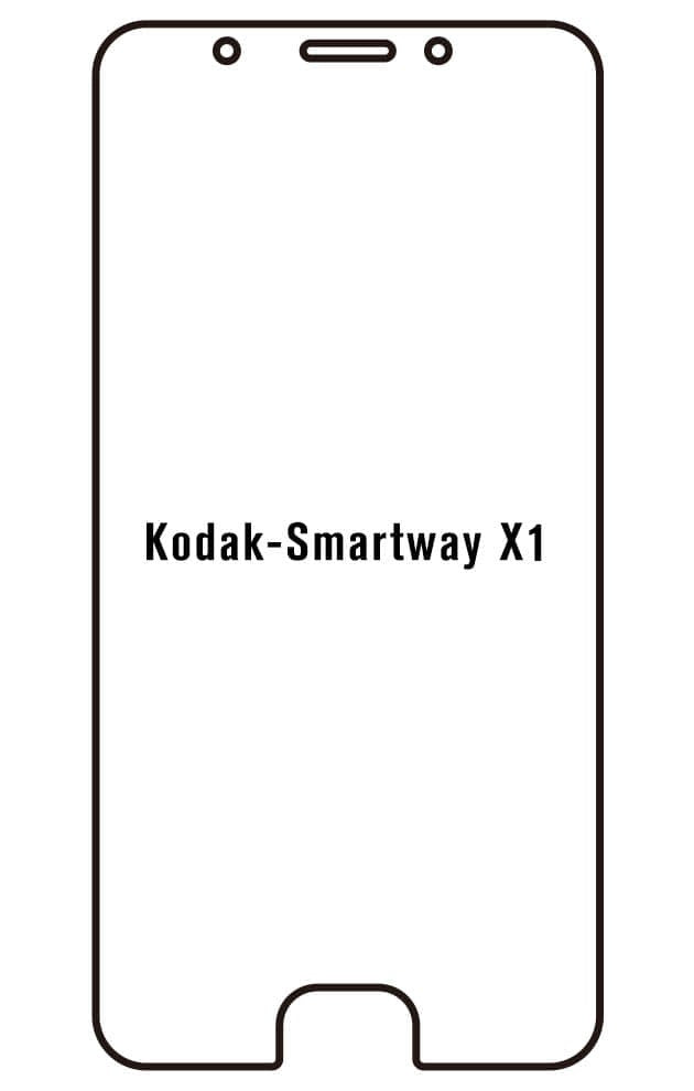 Film hydrogel Kodak Smartway X1 - Film écran anti-casse Hydrogel