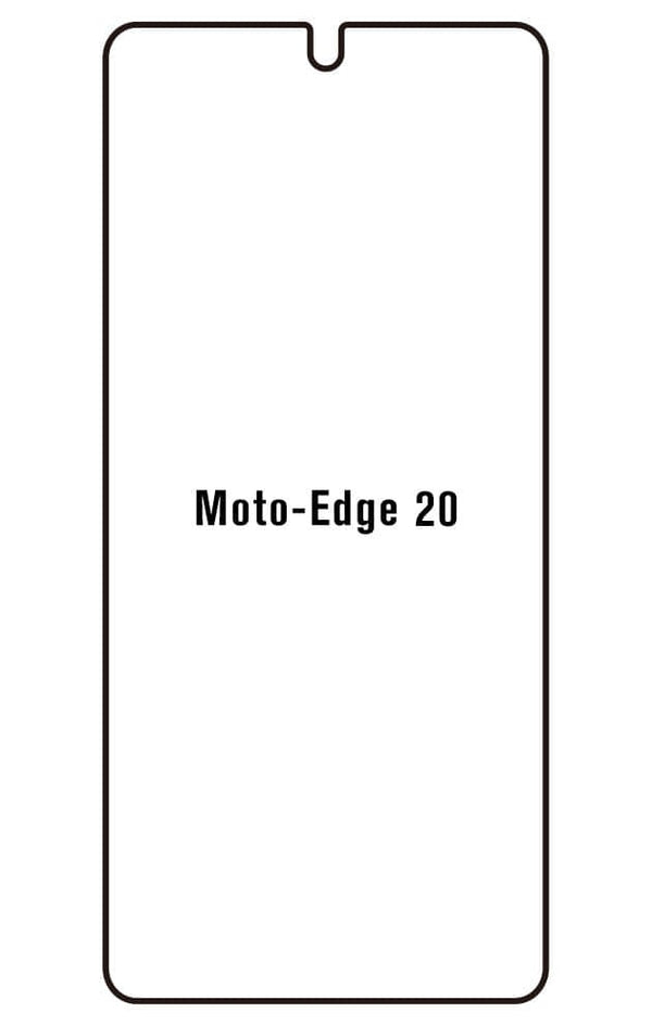 Film hydrogel Motorola Edge 20 - Film écran anti-casse Hydrogel