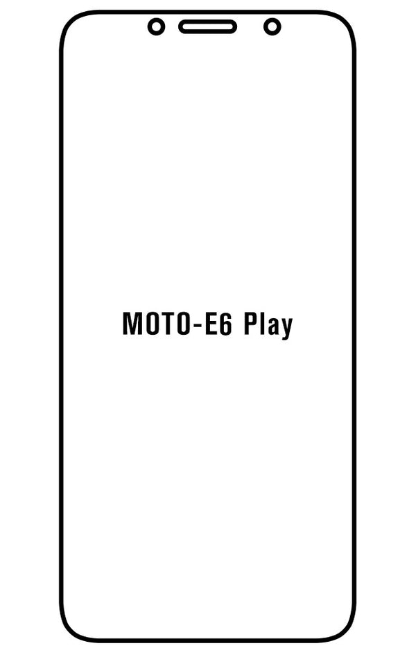 Film hydrogel Motorola E6 Play - Film écran anti-casse Hydrogel