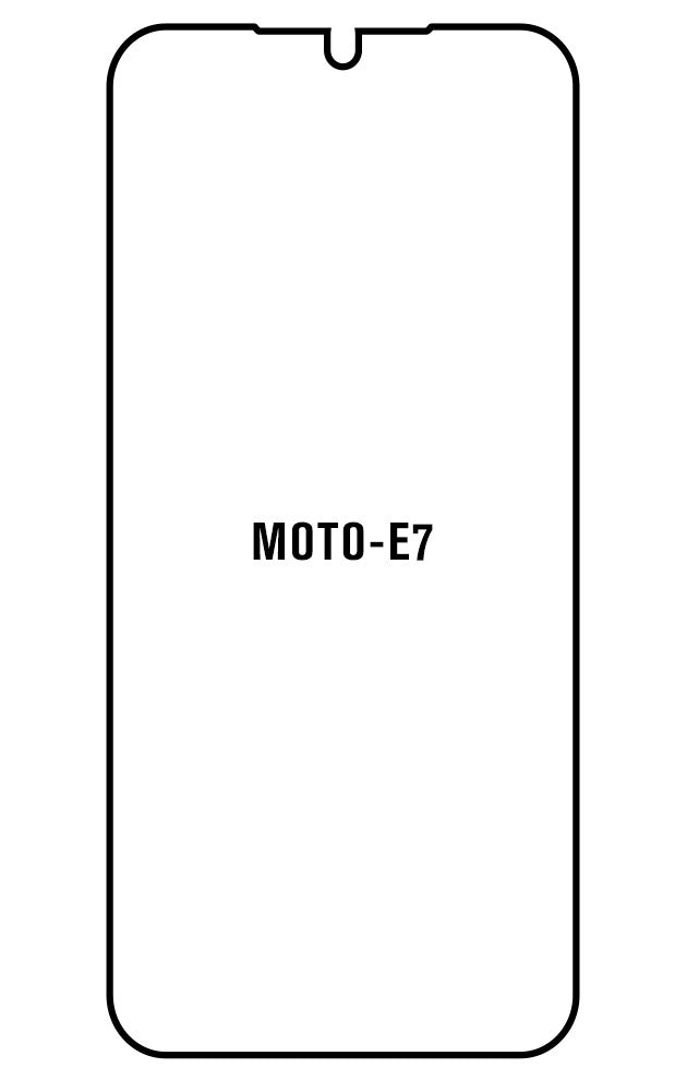 Film hydrogel Motorola E7 - Film écran anti-casse Hydrogel