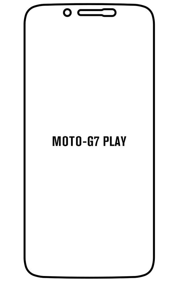 Film hydrogel Motorola G7 PLAY - Film écran anti-casse Hydrogel