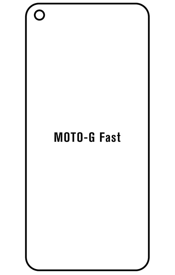 Film hydrogel Motorola G Fast - Film écran anti-casse Hydrogel