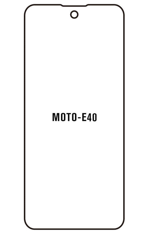 Film hydrogel Motorola E40 - Film écran anti-casse Hydrogel