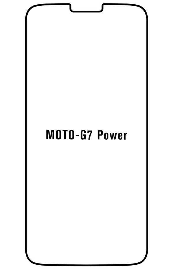 Film hydrogel Motorola G7 POWER - Film écran anti-casse Hydrogel