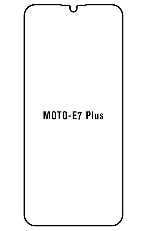 Film hydrogel Motorola E7 Plus - Film écran anti-casse Hydrogel