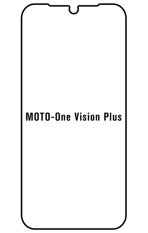 Film hydrogel Motorola One Vision Plus - Film écran anti-casse Hydrogel
